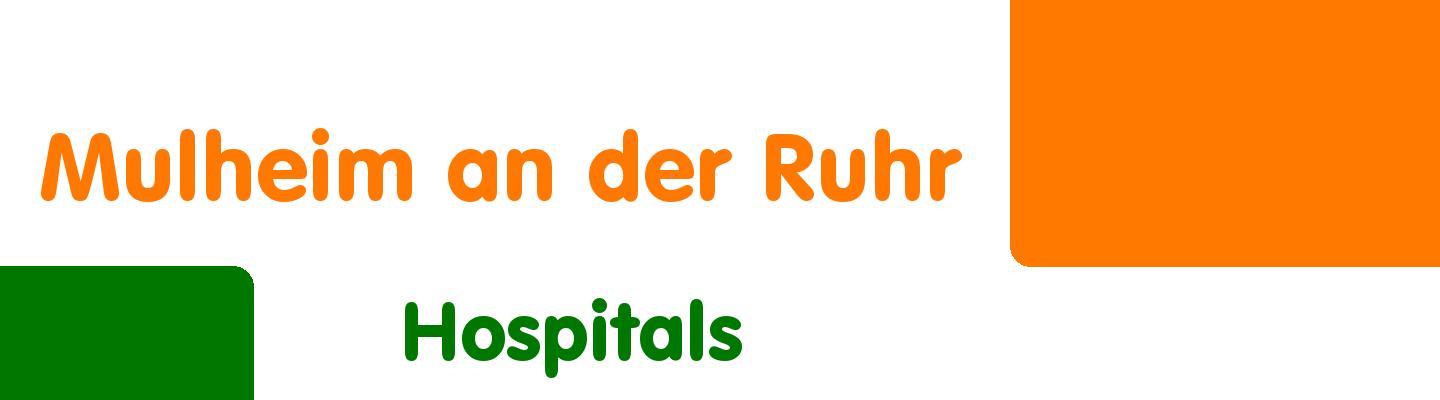 Best hospitals in Mulheim an der Ruhr - Rating & Reviews